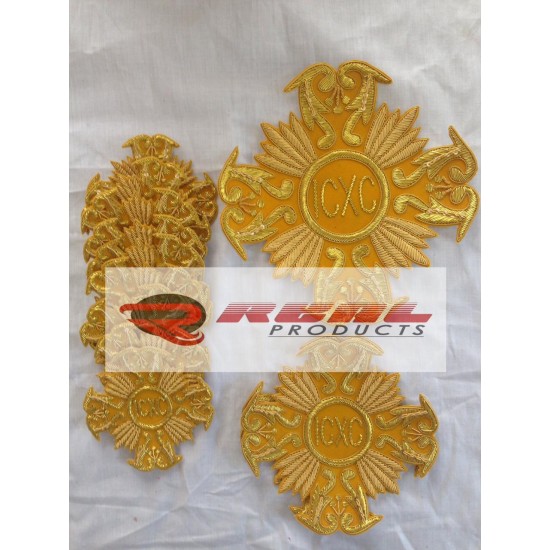 cross badge