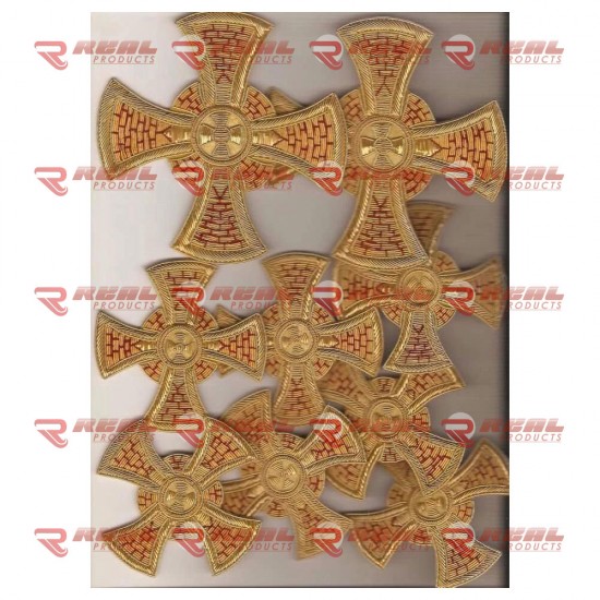 cross badge